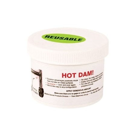Hot Dam Reusable Heat Stopping Compound 12oz. Tub 9000